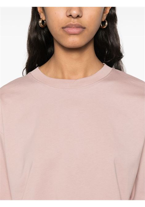 T-shirt Gupo crop in rosa Loulou studio - donna LOULOU DE SAISON | GUPOPTLRS